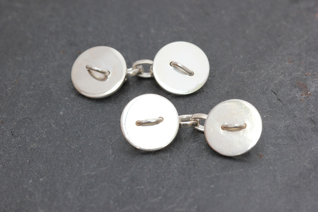 Button Cufflinks view 1A