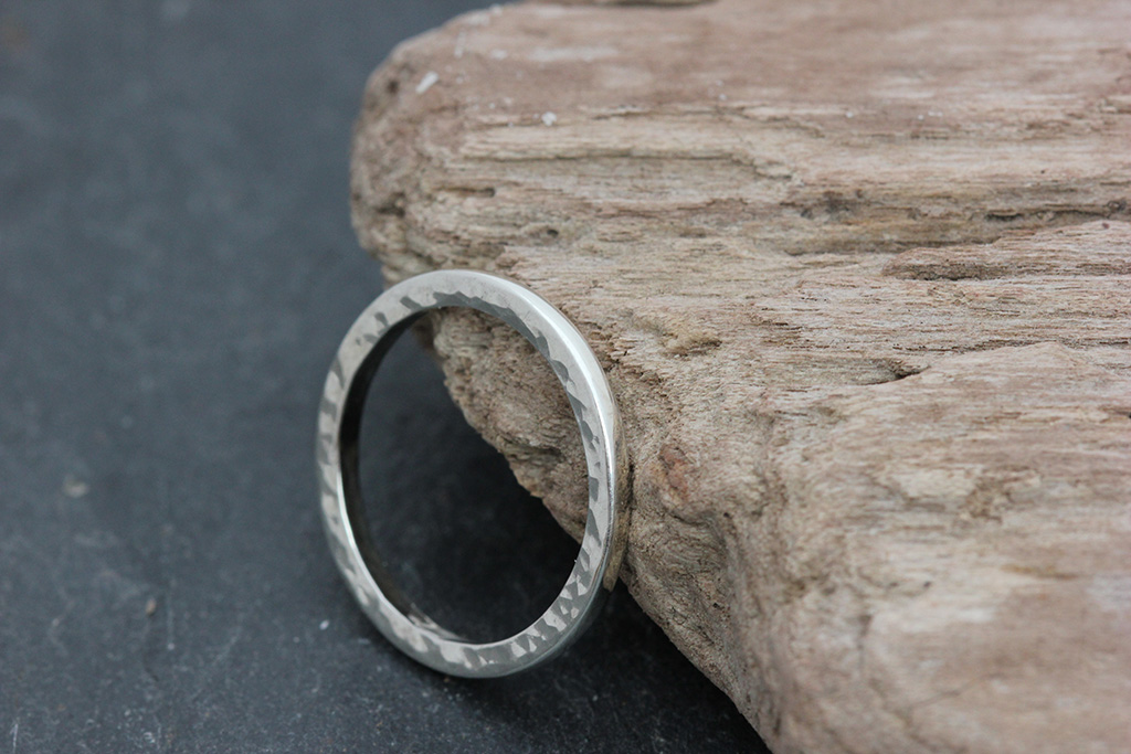 Top hammered ring view 2A
