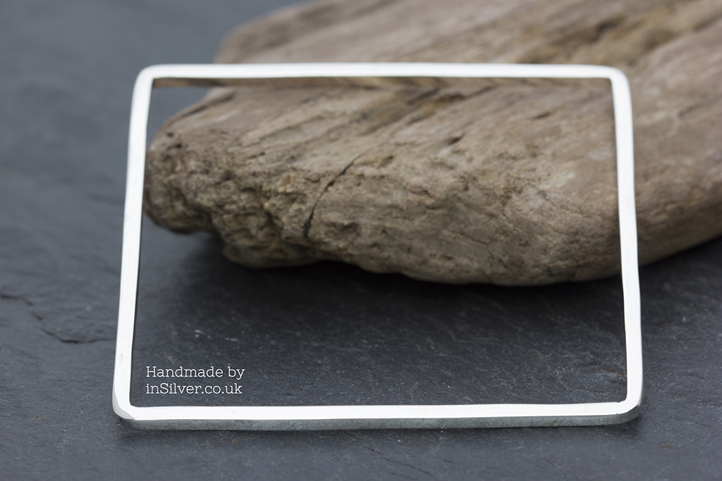 Geometric Square bangle view 1 1024