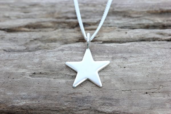 Mini Star Pendant - Smooth