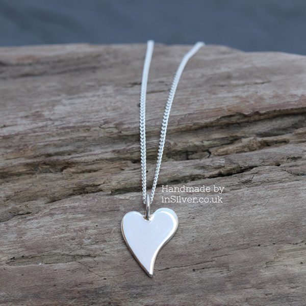 Squishy heart pendant