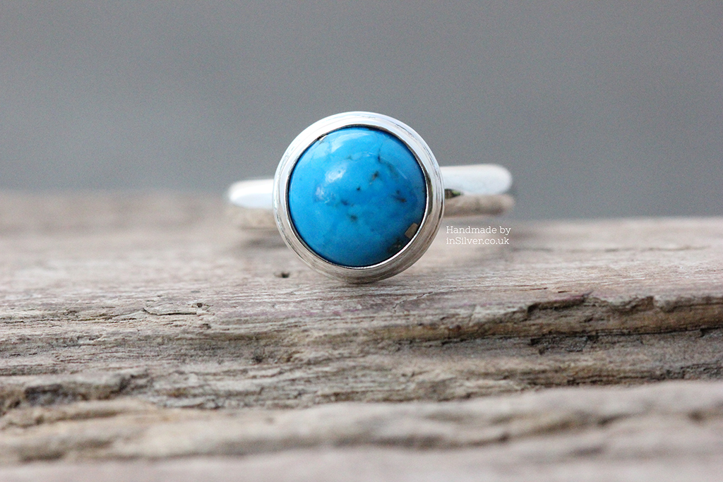 Handmade Turquoise silver ring