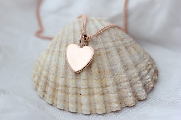 Heart Pendant 9ct Rose Gold