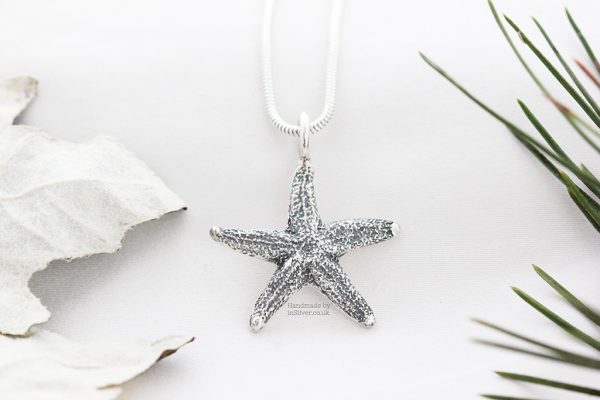 Starfish Pendant - Black finish