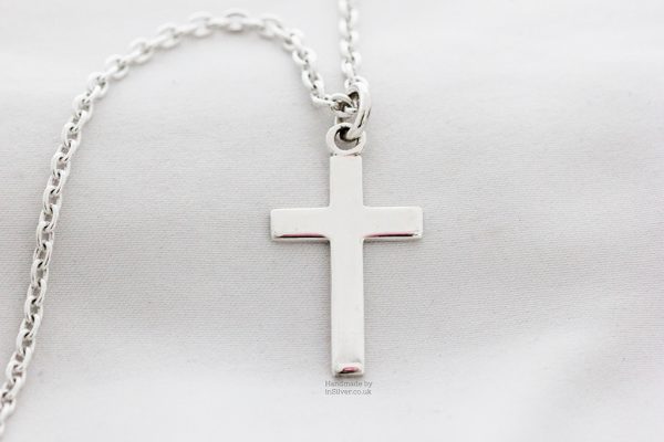 Chunky Cross Pendant - Plain